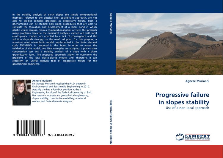 Produktbild: Progressive failure in slopes stability