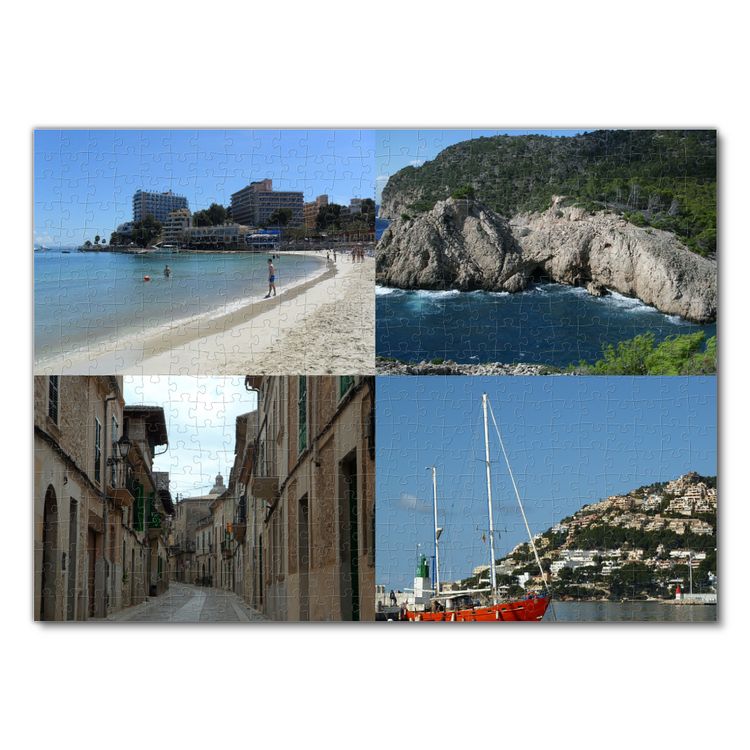 Produktbild: Lais Puzzle Collage Mallorca 500 Teile