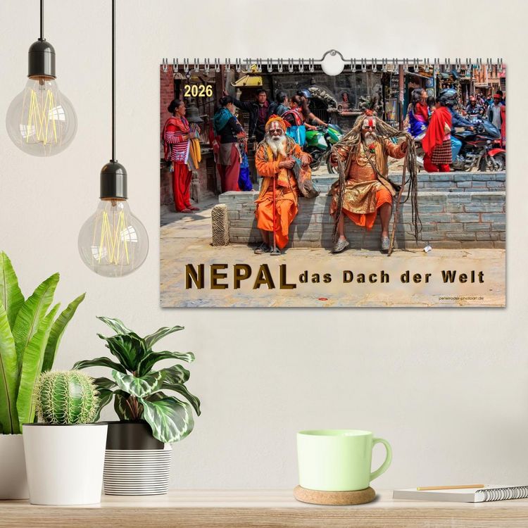 Produktbild: Nepal - das Dach der Welt (Wandkalender 2026 DIN A4 quer), CALVENDO Monatskalender
