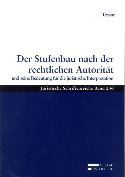 Produktbild: Der Stufenbau nach der rechtlichen Autorit&auml;t