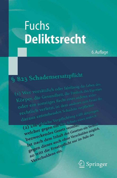Produktbild: Deliktsrecht