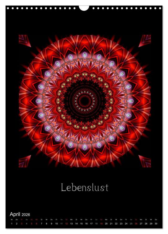 Produktbild: Mandalas - Spiegel der Seele (Wandkalender 2026 DIN A3 hoch), CALVENDO Monatskalender
