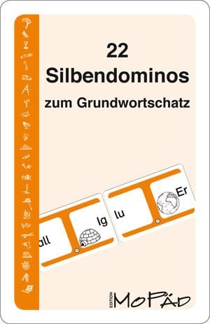 Produktbild: 22 Silbendominos zum Grundwortschatz