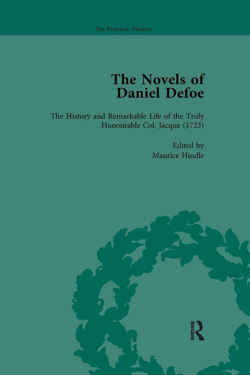 Produktbild: The Novels of Daniel Defoe, Part II vol 8