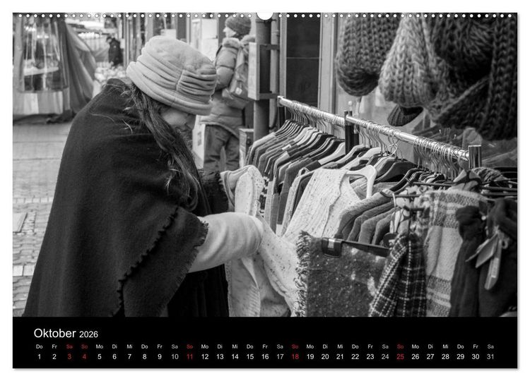 Produktbild: Stadt- und Stra&szlig;enfotografie (Wandkalender 2026 DIN A2 quer), CALVENDO Monatskalender