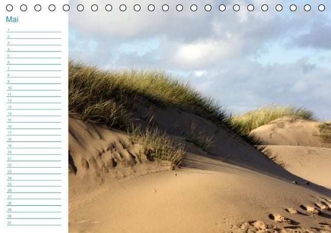 Produktbild: Sylter D&uuml;nen (Tischkalender immerw&auml;hrend DIN A5 quer)