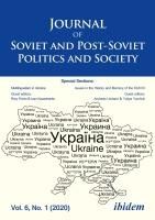 Produktbild: Journal of Soviet and Post-Soviet Politics and Society