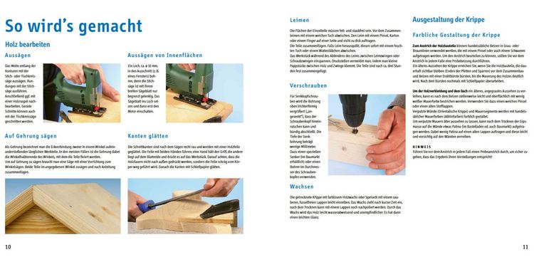 Produktbild: Krippen zum Selberbauen. Von alpenl&auml;ndisch bis orientalisch (Werkstatt)