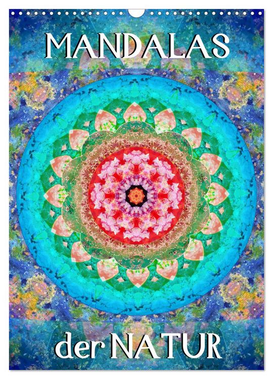 Produktbild: MANDALAS der Natur (Wandkalender 2026 DIN A3 hoch), CALVENDO Monatskalender