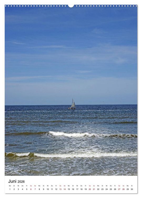 Produktbild: Norderney - Inselliebe (Wandkalender 2026 DIN A2 hoch), CALVENDO Monatskalender