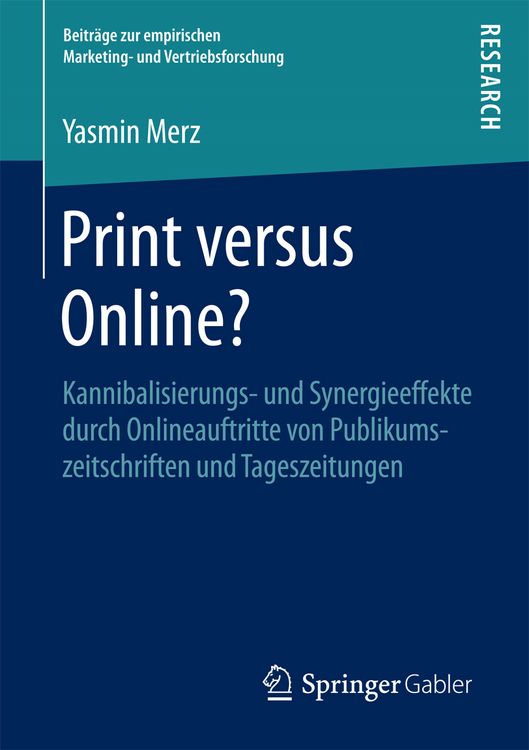 Produktbild: Print versus Online?