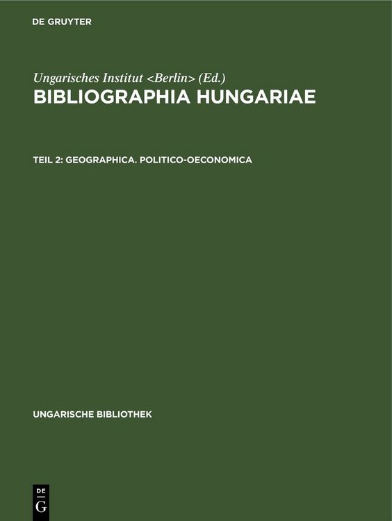 Produktbild: Geographica. Politico-oeconomica
