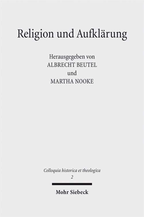 Produktbild: Religion und Aufkl&auml;rung