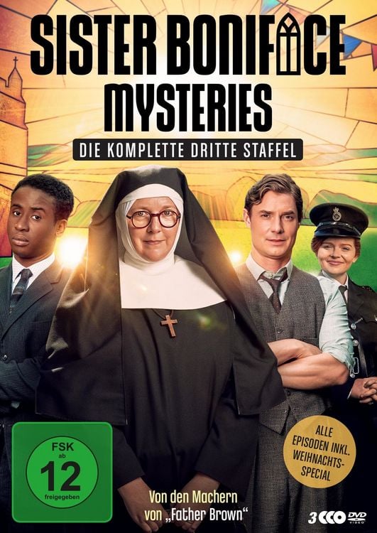 Produktbild: Sister Boniface Mysteries - Die komplette dritte Staffel - Alle Episoden inkl. Weihnachts-Special [3 DVDs]