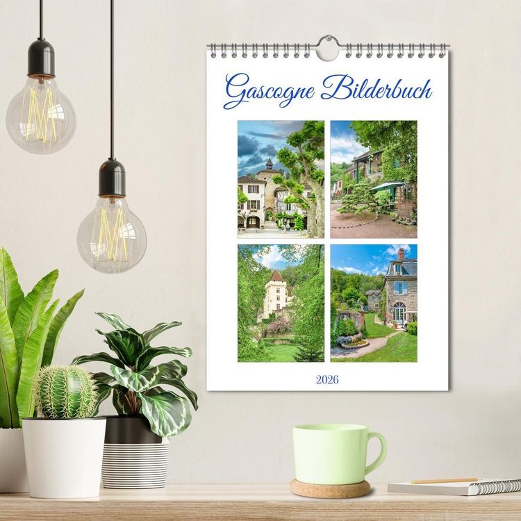 Produktbild: Casgogne Bilderbuch (Wandkalender 2026 DIN A4 hoch), CALVENDO Monatskalender