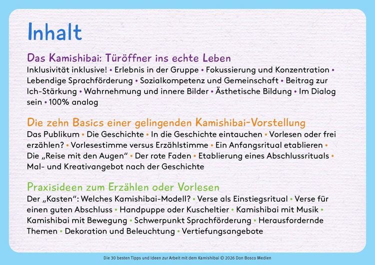 Produktbild: Sprachf&ouml;rderung leicht gemacht: Die 30 besten Tipps und Ideen zur Arbeit mit dem Kamishibai