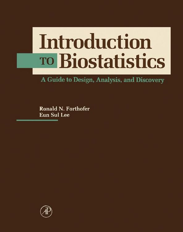 Produktbild: Introduction to Biostatistics