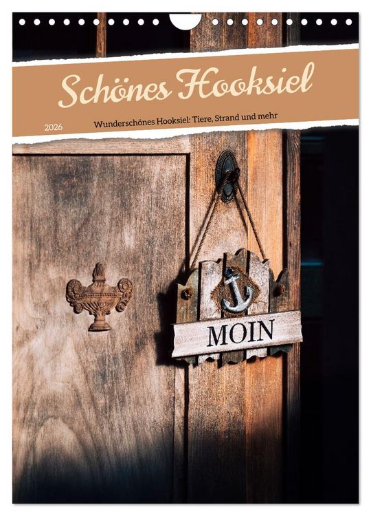 Produktbild: Sch&ouml;nes Hooksiel (Wandkalender 2026 DIN A4 hoch), CALVENDO Monatskalender