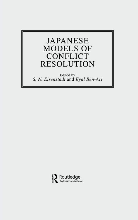 Produktbild: Japanese Models Of Conflict Resolution