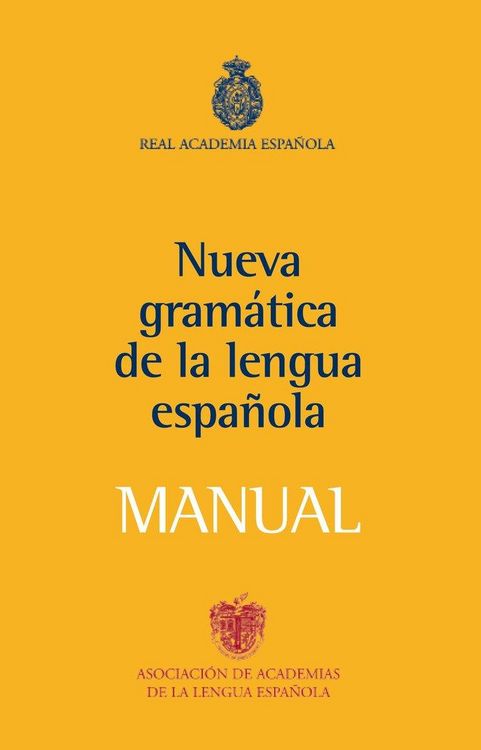 Produktbild: Manual de la nueva gram&aacute;tica de la lengua espa&ntilde;ola