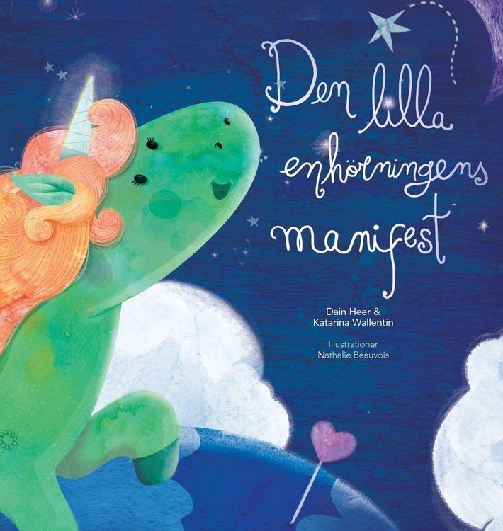 Produktbild: Den lilla enh&ouml;rningens manifest - Baby Unicorn Swedish