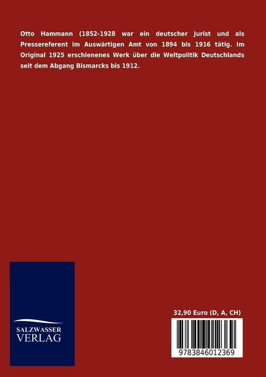 Produktbild: Deutsche Weltpolitik 1890-1912