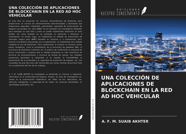 Produktbild: Una Colecci&oacute;n De Aplicaciones De Blockchain En La Red Ad Hoc Vehicular