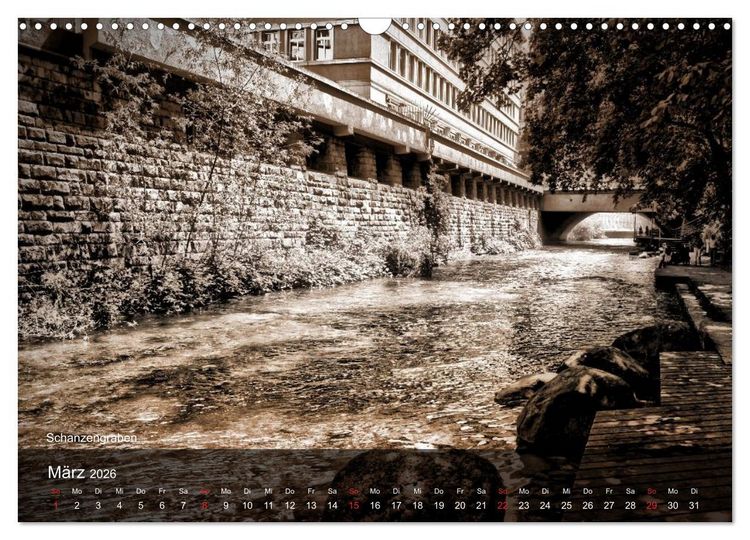 Produktbild: Gutes altes Z&uuml;rich (Wandkalender 2026 DIN A3 quer), CALVENDO Monatskalender