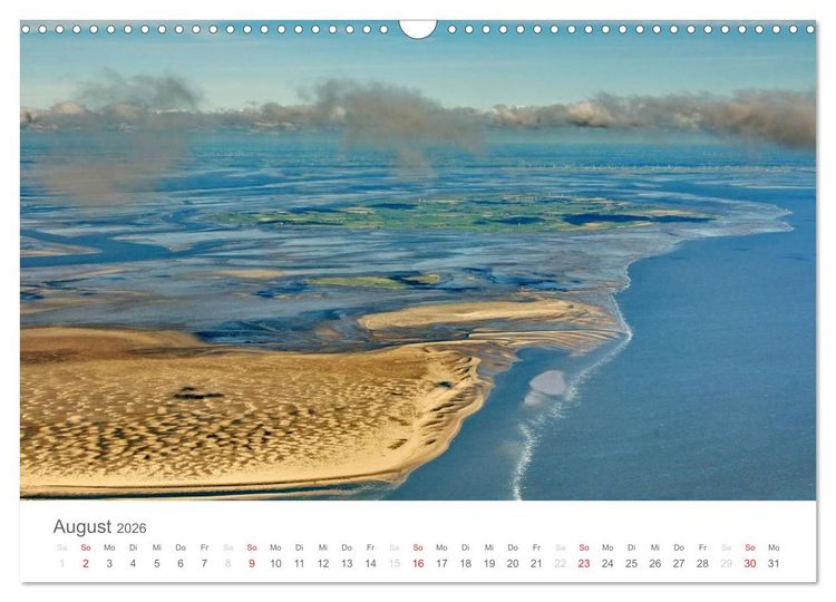 Produktbild: Nordfriesische Inseln im Auge des Fotografen (Wandkalender 2026 DIN A3 quer), CALVENDO Monatskalender
