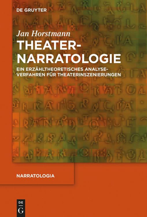 Produktbild: Theaternarratologie