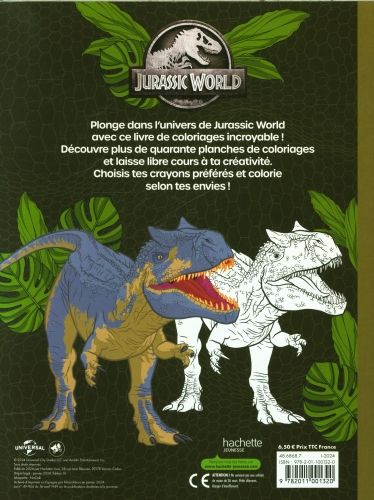 Produktbild: Jurassic World : mes colos avec mod&egrave;les
