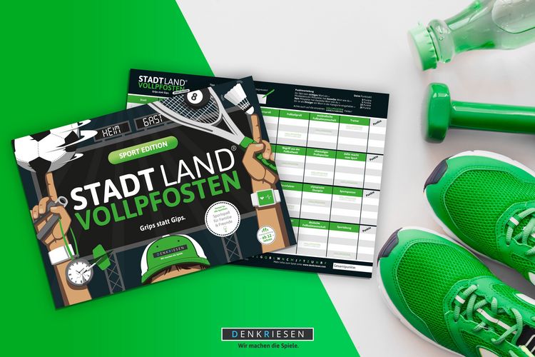 Produktbild: STADT LAND VOLLPFOSTEN&reg; - SPORT EDITION "Grips statt Gips."