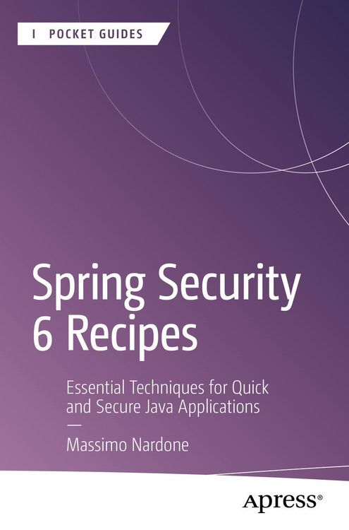 Produktbild: Spring Security 6 Recipes