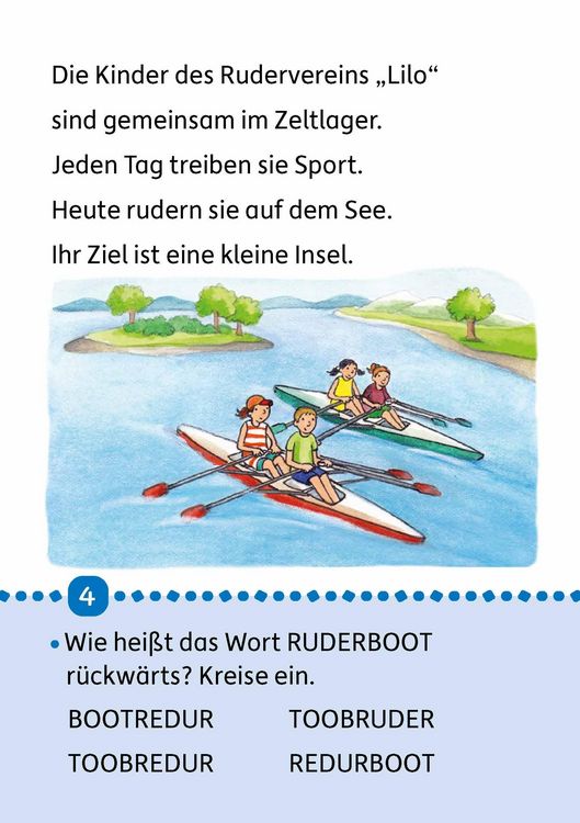 Produktbild: Lesen lernen 1. Klasse f&uuml;r Jungen und M&auml;dchen - Sportlich, sportlich!
