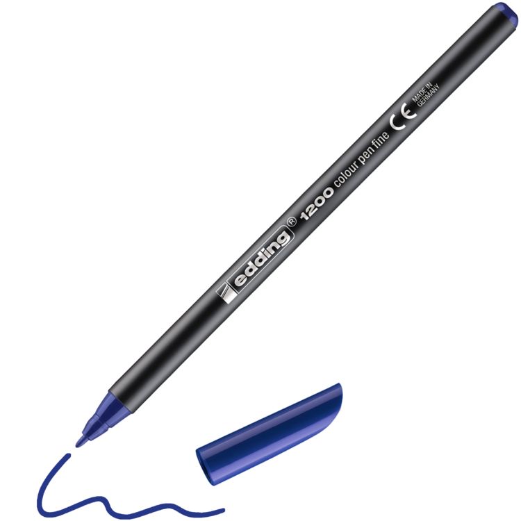 Produktbild: EDDING&reg; Fasermaler 1200, blau