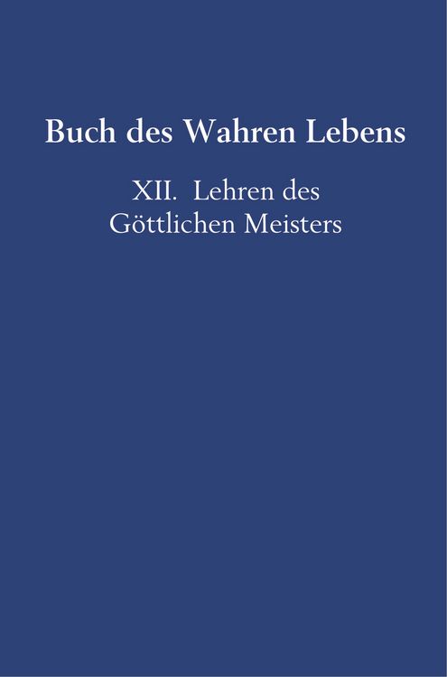 Produktbild: Buch des Wahren Lebens