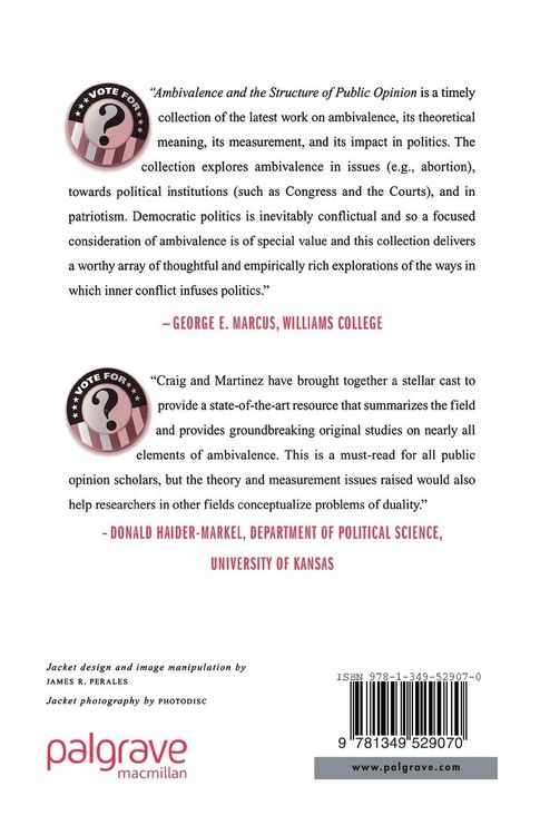 Produktbild: Ambivalence and the Structure of Political Opinion