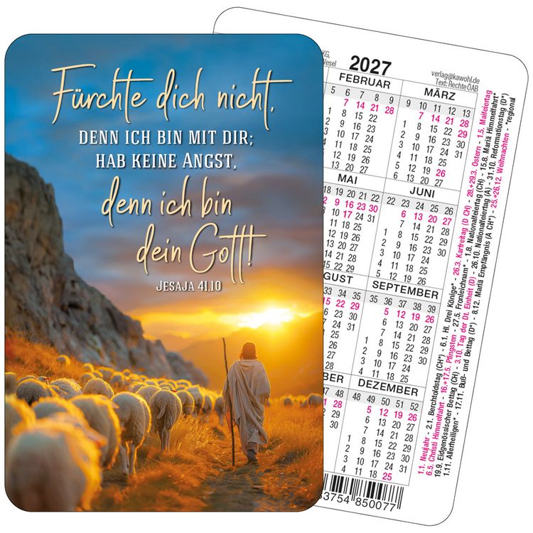 Produktbild: Spielkartenkalender 2027