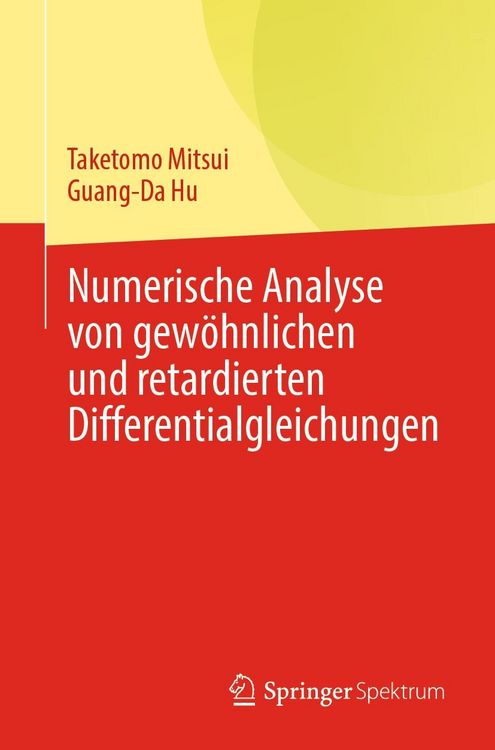 Produktbild: Numerische Analyse von gew&ouml;hnlichen und retardierten Differentialgleichungen