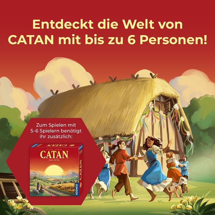Produktbild: CATAN - Das Spiel - Erweiterung f&uuml;r 5-6 Personen