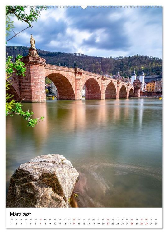 Produktbild: Heidelberg - Deutschlands romantisches Highlight (Wandkalender 2027 DIN A2 hoch), CALVENDO Monatskalender