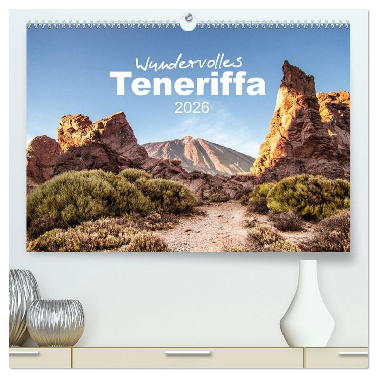 Produktbild: Wundervolles Teneriffa (hochwertiger Premium Wandkalender 2026 DIN A2 quer), Kunstdruck in Hochglanz