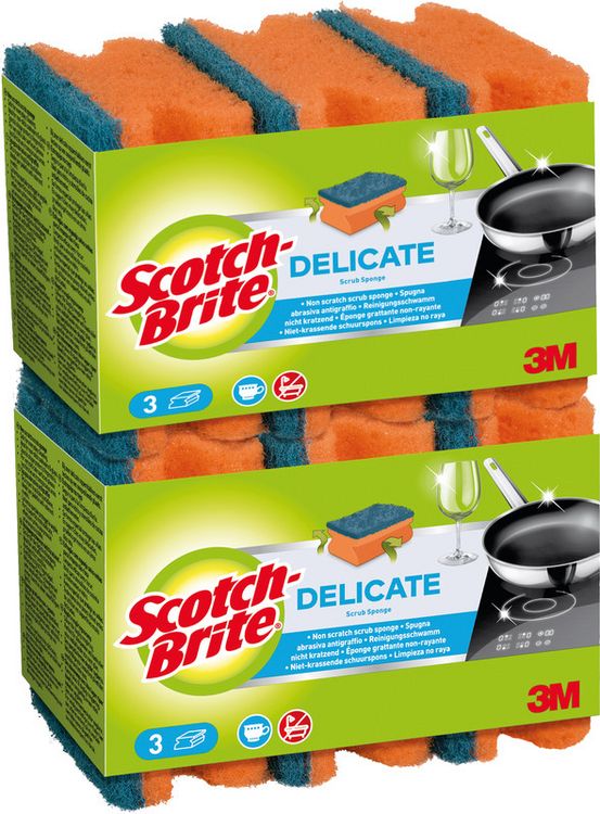 Produktbild: Reinigungsschwamm Delicate 6er