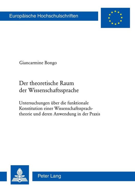Produktbild: Der theoretische Raum der Wissenschaftssprache