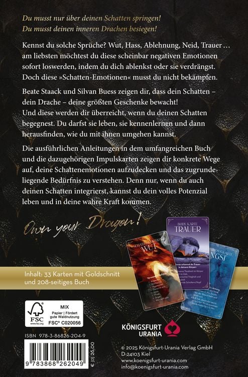Produktbild: Shadow Work - Ride your Dragon! Dein Starterkit mit Buch und 33 Karten