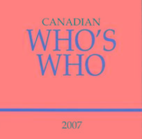 Produktbild: Canadian Who's Who