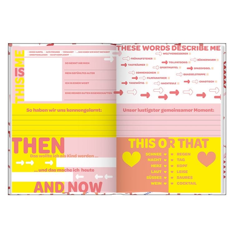 Produktbild: Das total verr&uuml;ckte Freundebuch f&uuml;r Erwachsene &bdquo;A Friend Like You&ldquo;