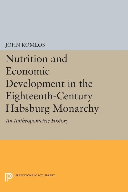 Produktbild: Nutrition and Economic Development in the Eighteenth-Century Habsburg Monarchy