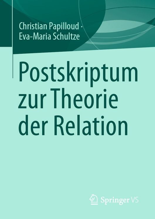 Produktbild: Postskriptum zur Theorie der Relation