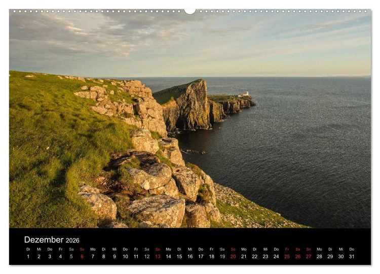 Produktbild: Isle of Skye - Schottlands Inseln (Wandkalender 2026 DIN A2 quer), CALVENDO Monatskalender